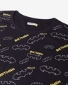 Shop Men's Black All Over Batman Printed Plus Size T-shirt