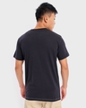 Shop Men's Black Beauty Color Block T-shirt-Design