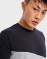 Shop Men's Black Beauty Color Block T-shirt