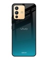 Shop Ultramarine Printed Premium Glass Cover for Vivo V23 Pro 5G (Shock Proof, Lightweight)-Front
