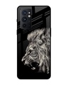 Shop Brave Lion Printed Premium Glass Cover for OnePlus 9RT (Shock Proof, Lightweight)-Front