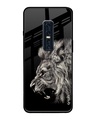 Shop Brave Lion Printed Premium Glass Cover for Vivo V17 Pro (Shock Proof, Lightweight)-Front