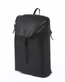 Shop Black Burnish Faux Leather Compact Bag-Full