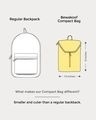 Shop Black Burnish Faux Leather Compact Bag-Design