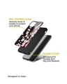 Shop Black Cherry Blossom Premium Glass Case for OnePlus 9 Pro (Shock Proof, Scratch Resistant)-Design
