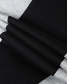Shop Men's Black & Grey Color Block Plus Size Hoodie