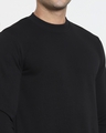 Shop Black Crew Neck Sweatshirt