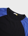 Shop Men's Black & Blue T-shirt