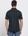 Shop Black Dot And Stripe AOP Half Sleeve Shirt-Design
