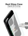Shop Black Eat Sleep & Gym Printed Glass Back Case for Xiaomi Redmi Note 9 Pro Max-Design