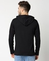 Shop Black Full Sleeve Hoodie T-Shirt-Full