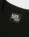 Shop Women's Black Plus Size Slim Fit T-shirt