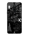 Shop Black Funny Math Printed Glass Back Case for Xiaomi Redmi K20 Pro-Front