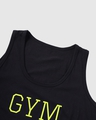 Shop Women's Black Typography Athleisure Vest