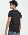 Shop Black Half Sleeve Apple Cut T-Shirt-Design