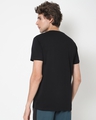 Shop Black Half Sleeve Henley T-shirt-Design