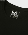 Shop Black Half Sleeve Plus Size T-Shirt