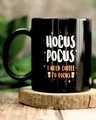 Shop Hocus Pocus Ceramic Mug (350ml, Black, Single piece)-Front