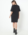 Shop Black Hyperprint T-shirt Dress-Design