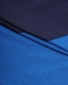Shop Men's Black Iris & Blue Color Block T-shirt