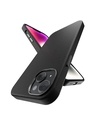 Shop Black Leather Case for Apple iPhone 15-Front