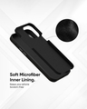 Shop Black Leather Case for Apple iPhone 15 Pro-Design