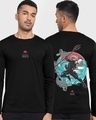Shop Men's Black Manta I Scavenge The High Seas Graphic Printed T-shirt-Front