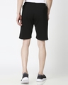 Shop Black Men's Casual Shorts With Zipper NR Plain-Design