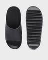 Shop Black Men's Zig Zag Slider-Full