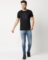 Shop Black Panther Geometric Half Sleeve T-Shirt (AVL)-Full