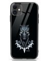 Shop Black Panther Minimal Dark iPhone 11 Mobile Cover (AVL)-Front