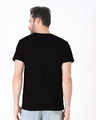 Shop Black Panther Minimal Glow In Dark Half Sleeve T-Shirt (AVL) -Full