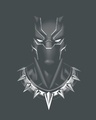 Shop Black Panther Of Wakanda Glow In Dark Fleece Light Sweatshirt (AVL)-Full