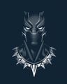 Shop Black Panther Of Wakanda Glow In Dark Full Sleeve T-Shirt (AVL) Navy Blue-Full
