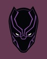 Shop Black Panther Printed Badge Boyfriend T-Shirt (AVL)