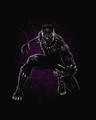 Shop Black Panther Purple Boyfriend T-Shirt (AVL)-Full