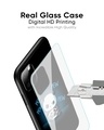 Shop Black Pew Pew Printed Glass Back Case for Xiaomi Redmi Note 7 Pro-Design