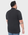 Shop Men's Black Classic Polo Plus Size T-shirt-Design