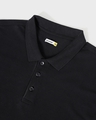 Shop Men's Black Classic Polo Plus Size T-shirt