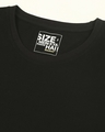 Shop Black Plus Size Full Sleeve Organic Cotton T-Shirt
