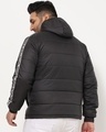 Shop Black Plus Size Puffer Jacket-Design