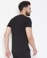 Shop Black Reflective Chest Pocket Taped T-Shirt-Design