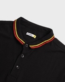 Shop Men's Black Polo T-shirt