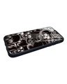 Shop Black Skulls Premium Glass Cover for Apple iPhone 6s-Design