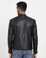 Shop Men's Black Leather Jacket-Design