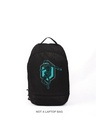 Shop Black Spidey Printed Small Backpack (FFHL)-Front