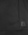 Shop Black Sports Trim Zipper Hoodie