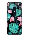 Shop Leaves & Flowers Printed Premium Glass Cover for Vivo V17 Pro (Shock Proof, Lightweight)-Front
