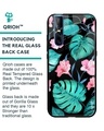 Shop Leaves & Flowers Printed Premium Glass Cover for Vivo V15 Pro (Shock Proof, Lightweight)-Design