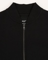 Shop Women's Black & White Varsity Bomber Jacket